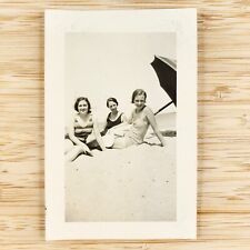 Martha's Vineyard Haven Girls Photo 1930s Bathing Beauties Swimming BeachC2934 picture