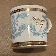 1994 Buckingham Palace Tea Cup Commemorative Gold Trim with Blue Details England picture