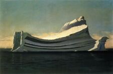 Oil painting wonderful landscape seascape Iceberg-William-Bradford-oil-painting picture