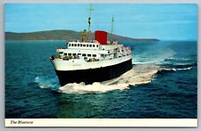 Postcard Yarmouth-Bar Harbor Maine Ferry Bluenose Heading for Nova Scotia  F 8 picture