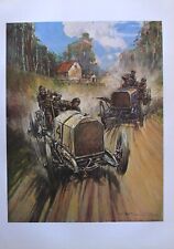 1903 Gordon-Bennett Race F Gordon CROSBY Art Print MERCEDES PANHARD Janetzy picture