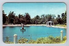Paducah KY-Kentucky, Bob Noble Park Lake, Antique, Vintage Postcard picture