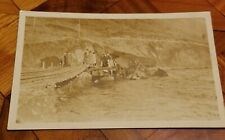 RPPC Train Wreck into Water UNKNOWN LOCATION DATE OR TRAIN INFO Complete Mystery picture