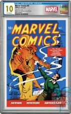 MARVEL COMICS - MARVEL COMICS #1 - SILVER FOIL - CGC 10 GEM MINT FIRST RELEASES picture