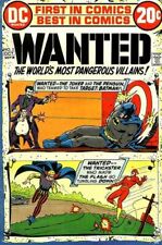 Wanted the World's Most Dangerous Villains #2 VG 1972 Stock Image Low Grade picture