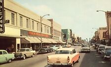 Vintage Postcard - 2nd Street - Pomona, California Old Cars picture