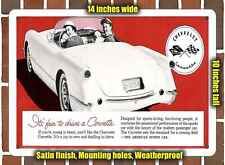 Metal Sign - 1954 Chevy Corvette 5- 10x14 inches picture