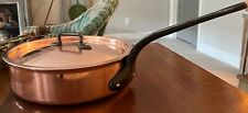 Vintage Matfer Bourgeat Saute Pan, with lid #24 picture
