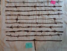 Antique Barbed Wire, 10 DIFFERENT PIECES, Excellent starter bundle #Bdl 71 picture