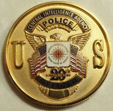 Central Intelligence Agency CIA 20th Annv Police Officer Challenge Coin picture