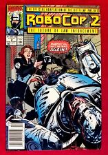 1990 ROBOCOP #2 Movie Newsstand Issue Marvel Comics vtg 90s key VIBRANT  Sci-Fi  picture