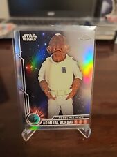 Admiral Ackbar 2023 Topps Chrome Refractor Parallel #47 picture