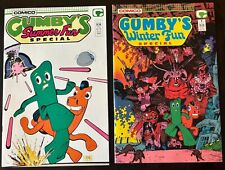 Gumby's Summer Fun & Winter Fun Special #1 Comic 1987 Comico Art Adams NM picture