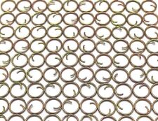 small mil spec 7/16in 13mm zinc uniform button rings lot of 100 B115 picture