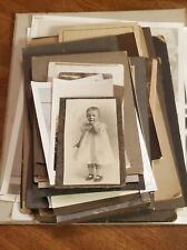 Lot of 33 Old Antique & Vintage Black & White Photographs, Of  Babies Baby picture