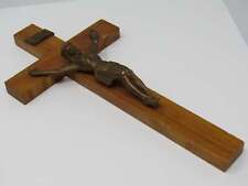 Vintage Wood Crucifix Nice Design 10