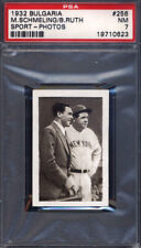 1932 Bulgaria Sport - Photos #256 w/ Babe Ruth & Max Schmeling PSA 7 picture