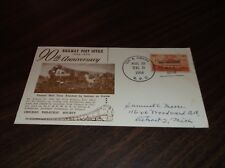 AUGUST 1954 C&NW RAILWAY POST OFFICE 90th ANNIVERSARY ENVELOPE SPECIAL CACHET D picture