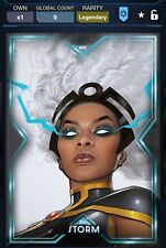 Topps Marvel Collect Heroines 24 Storm X-Women Color Motion LEGENDARY 100cc picture