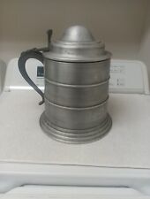 VINTAGE Seymour Mann Imports Pewtertone Pewter Ice Bucket Stein Italy picture