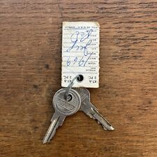Vintage Set of Automotive Keys Lot of 2 JEEP picture