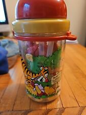 NWT Rare Vintage 90s Winnie the Pooh Turn & Learn Cup w/ Carrying Strap picture