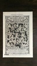 Vintage 1899 Mellin's Food Babies Full Page Original Ad 721 picture
