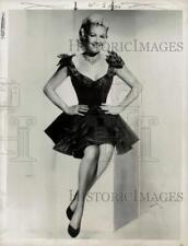 1964 Press Photo Actress Betty Grable on 