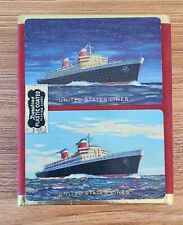 S.S. United States Bridge Playing Card Set picture