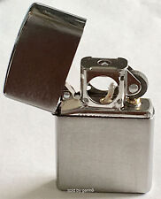 Zippo Windproof Brushed Chrome Pipe Lighter, # 200 Pipe, New In Box picture