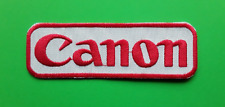 CANON CAMERA DIGITAL CAMCORDER VIDEO FILM EMBROIDERED PATCH UK SELLER picture