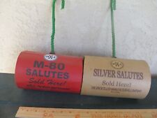 Vintage Fireworks Giant Display Models Unxld M-80 + Silver Salute Firecrackers picture
