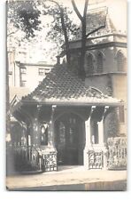 New York City-Real Photo--Lich Lych Gate-Church of The Transfiguration-Postcard picture