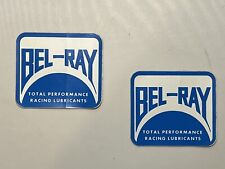 Vintage Motocross, Motorcycle, Racing, Stickers, Bel-Ray picture