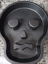Wilton Skull Cake Pan Non Stick 9.5
