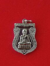 B.E.2552 Phra LP Tuad Buddha Amulet Pendant Sema Miracle Lucky Thailand Antique picture