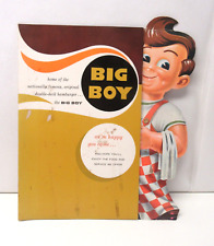 Vtg Authentic 1969 Big Boy Menu Ken's Big Boy Check Out The Prices picture