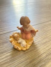 Fontanini Nativity Angel With Baby Jesus Figurine 1989 Gift Tag Ornament picture