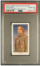 STAR WARS TRADING CARD,  JYN ERSO 2022 Topps Wave 1 - LOGO BACK PSA 10 picture