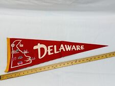 Vintage Delaware State Souvenir Felt Pennant picture