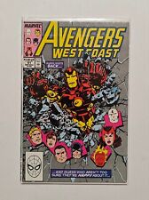West Coast Avengers #51 Iron Man Returns - John Byrne Marvel 1989 NICE COPY picture