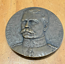 1916 Bronze Medal by Jules Prosper Legastelois of Field Marshal Lord Kitchener picture