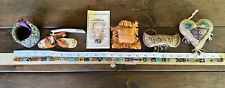 Lot Of Vintage Native American Crafts And Silver Turquoise Thunderbird picture