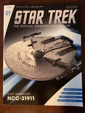 Magazine Only - Star Trek Starships Eaglemoss - U.S.S. Saratoga NCC-31911 - #91 picture