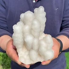 1560g Rare Natural Stalactite Agate Quartz Crystal Freeform Mineral Healing picture