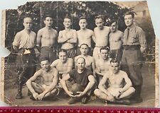1920s Shirtless Men Beefcake Affectionate Guys Muscle Gay Interest Vintage Photo picture