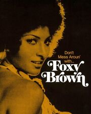Pam Grier in Foxy Brown movie poster art 24x30 Poster picture