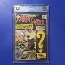 Our Army at War #151 CGC 2.5 1st Appearance of Enemy Ace Sgt Rock DC Comic 1965 picture