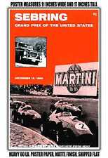 11x17 POSTER - 1959 Sebring Grand Prix of the United States picture