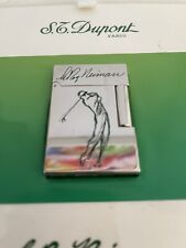 ST DUPONT LEROY NEIMAN GOLF LIMITED EDITION LIGHTER GREEN LACQUER NEVER USED🔥🔥 picture